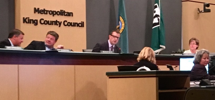 King County Council at dais