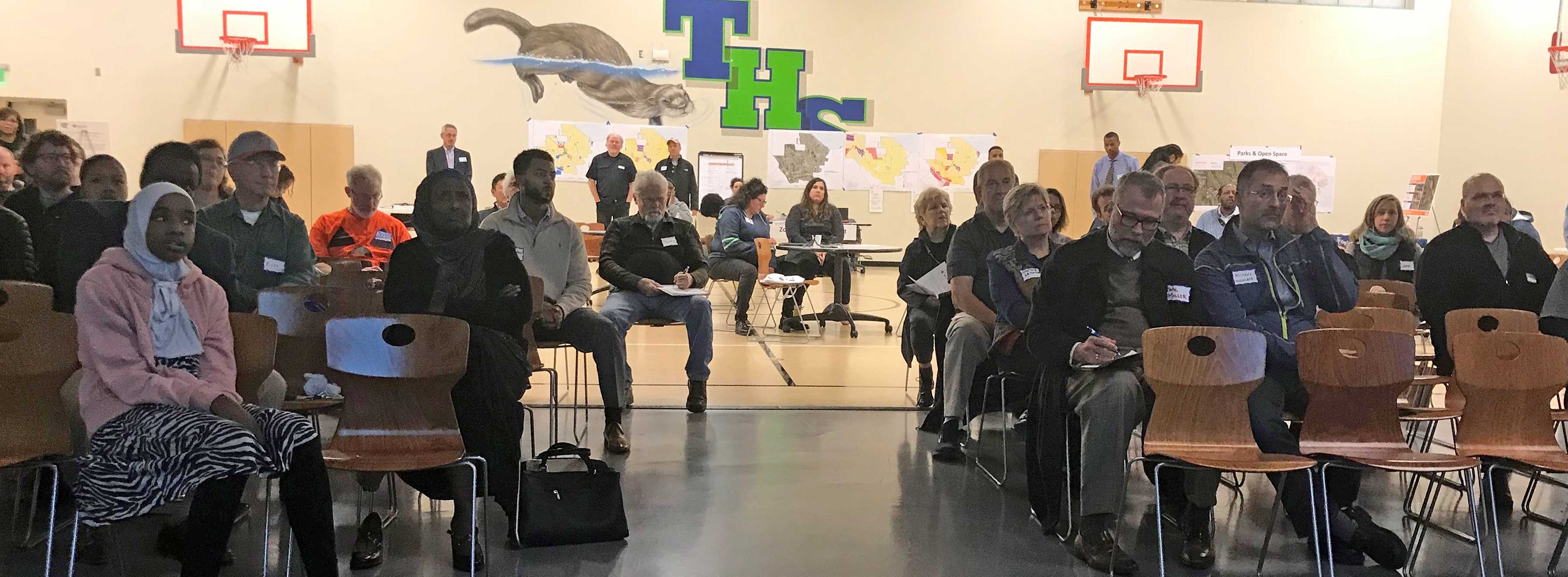 audience at Skyway-West Hill subarea planner for Skyway-West Hill subarea plan meeting